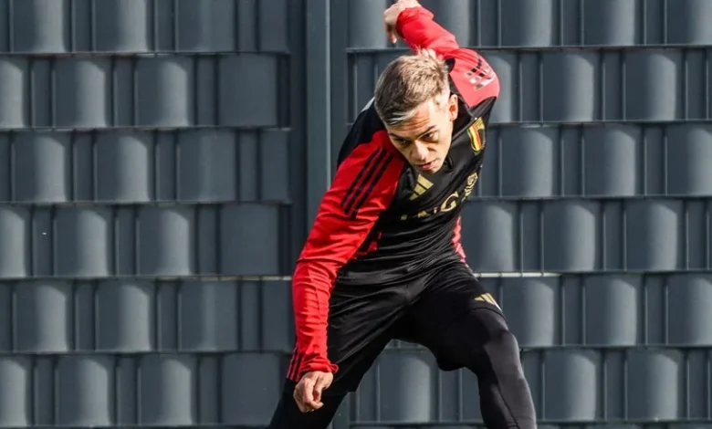 تروسار يأمل في تعويض غياب دي بروين مع المنتخب البلجيكي