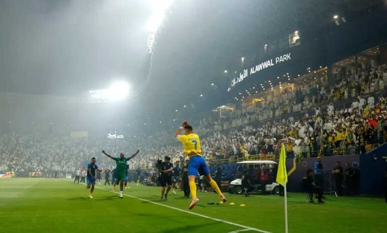 رونالدو يكتب التاريخ مع النصر.. هدفه رقم 150 في شباك الأندية