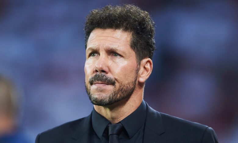 سيميوني يعبر عن حزنه بعد خسارة أتلتيكو مدريد أمام بنفيكا