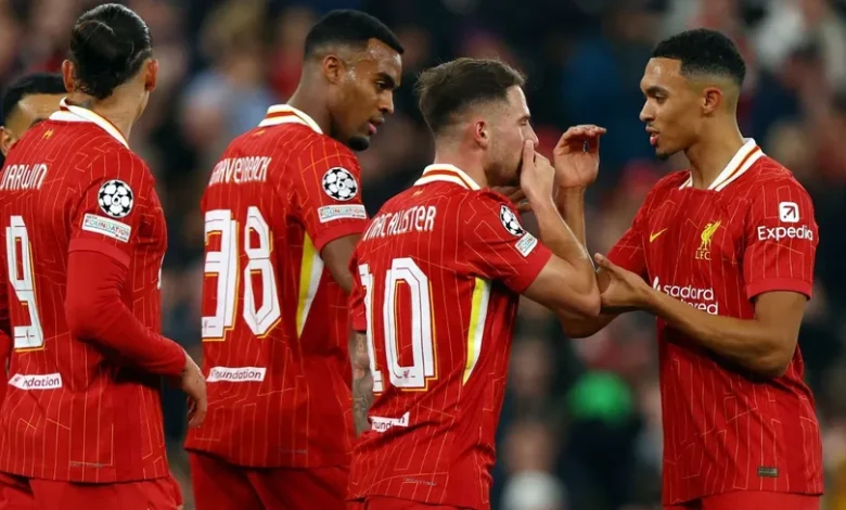 ماك أليستر ينضم لقائمة الهدافين الأرجنتينيين في دوري الأبطال