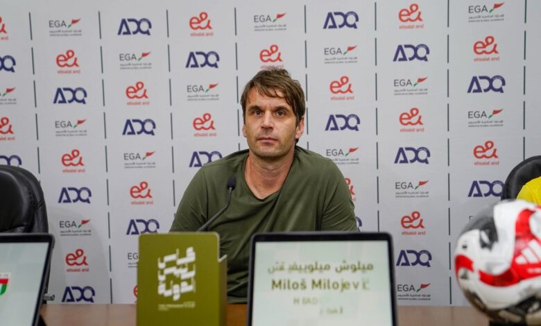 ميلوييفيتش يعلق على هزيمة الوصل أمام الأهلي السعودي