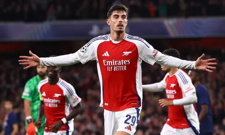هافيرتز يتألق مع أرسنال بعد بداية صعبة